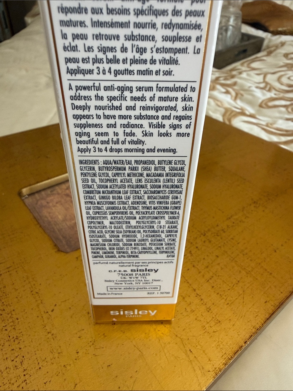 New In Box authentic Sisley Sisleya serum longevity - Picture 3 of 3